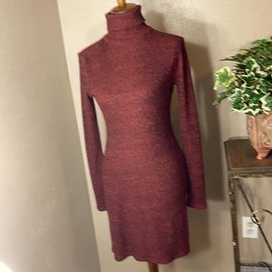 SO Red and Black Sweater dress.